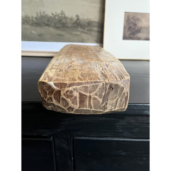 Large Vintage Wood Riser - Picture 5 of 8